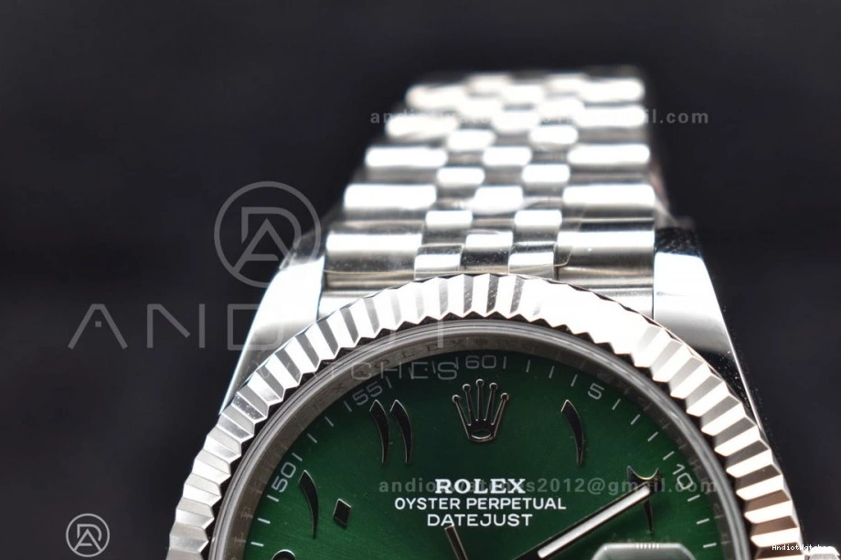 41 1:1 GoodFit Jubilee Best DateJust Arabic Dial on 638 Green SA 126334 904L DIWF Bracelet Marker Edition Steel 1031